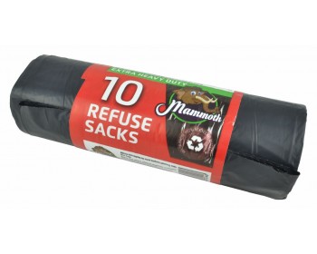 10 x Heavy Duty Bin Liners